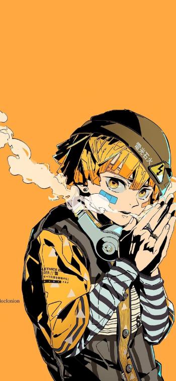 二次元动漫人物手绘插画手机壁纸第2张