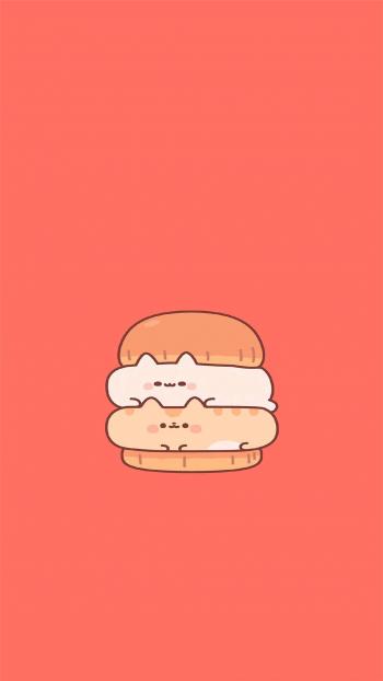 可爱卡通创意美食高清手机壁纸第4张