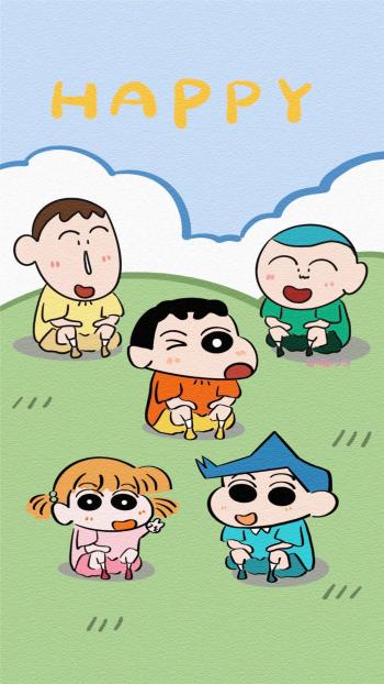 二次元动漫人物手绘插画手机壁纸第6张