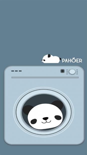 小清新可爱卡通形象高清手机壁纸第4张
