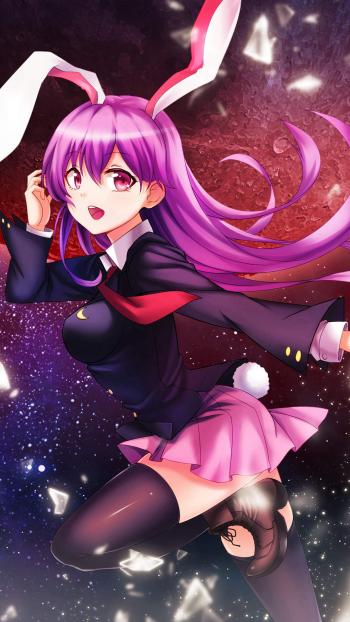 性感动漫同人美女手机壁纸第3张