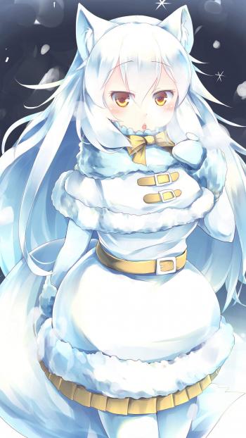 性感动漫同人美女手机壁纸第4张