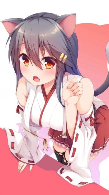 性感动漫同人美女手机壁纸第6张