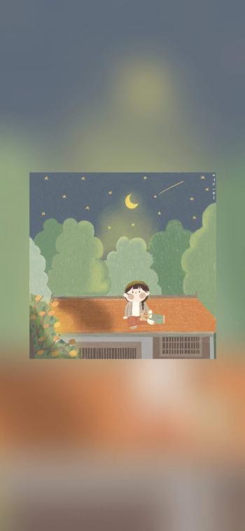 萌系可爱套图插画高清手机壁纸第6张