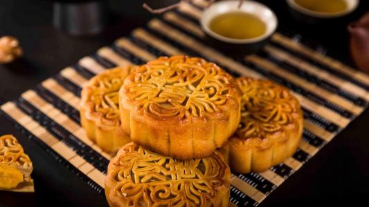 中秋节美味月饼图片桌面壁纸第5张