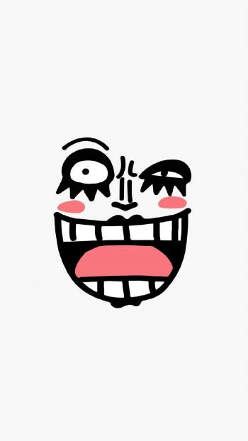 海贼王创意极简动漫表情高清手机壁纸第5张