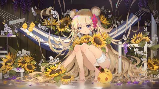 圆润性感动漫美女手机壁纸第2张