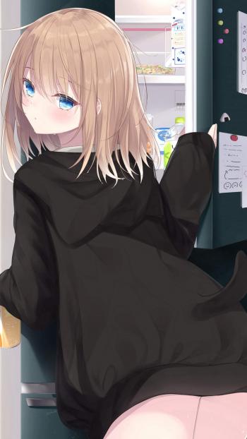 治愈系软萌动漫美女手机壁纸第0张