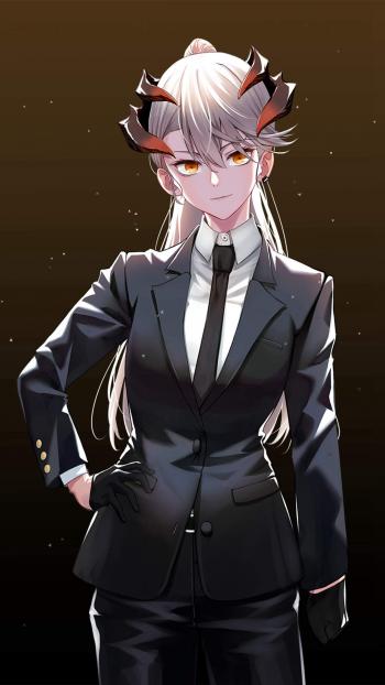 治愈系软萌动漫美女手机壁纸第2张