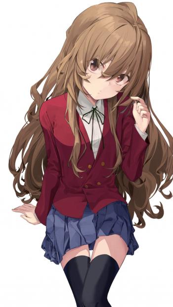治愈系软萌动漫美女手机壁纸第3张