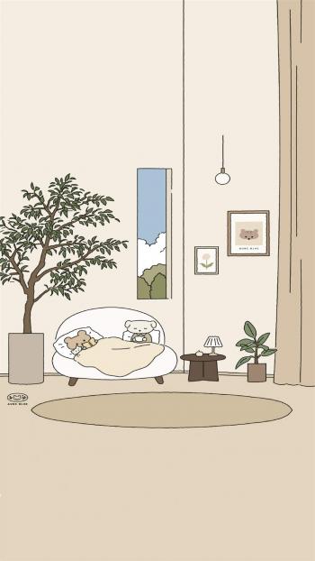 2019猪年可爱卡通小猪图片手机壁纸第0张