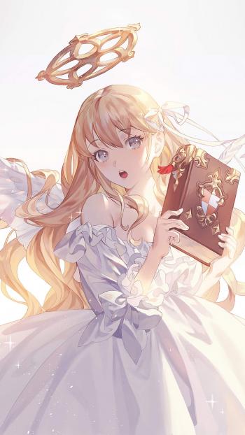 小清新萝莉美女手机壁纸第4张