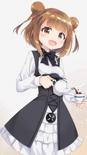 日系动漫美女性感手机壁纸第3张