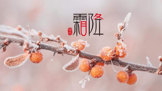 24节气霜降优美风景电脑壁纸第2张