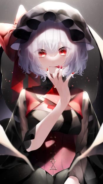 二次元性感美女同人插画手机壁纸第4张
