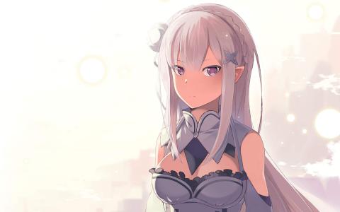 治愈系软萌动漫美女手机壁纸第0张