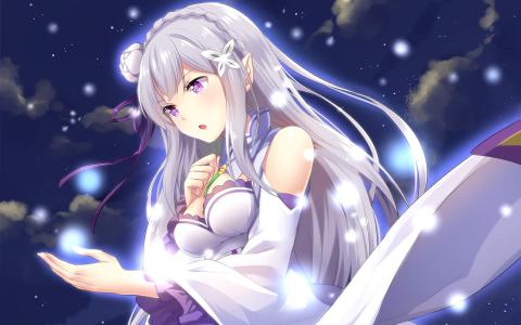 治愈系软萌动漫美女手机壁纸第3张