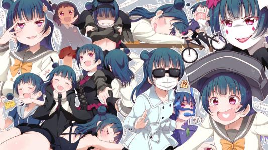 日系动漫美女性感手机壁纸第3张