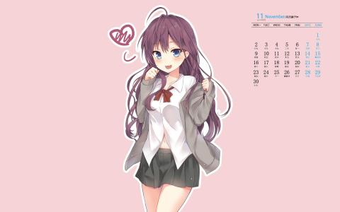 日系动漫美女性感手机壁纸第1张
