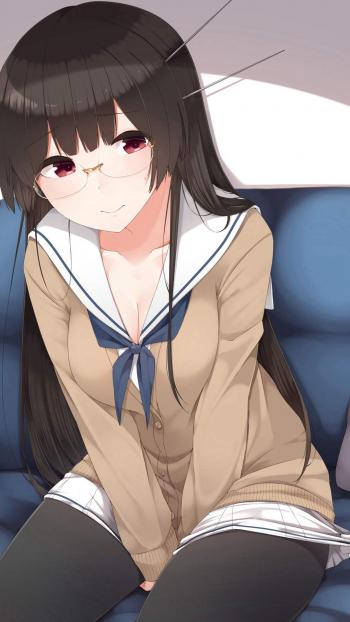 日系校园动漫美女和泉纱雾cos长腿诱惑写真第2张