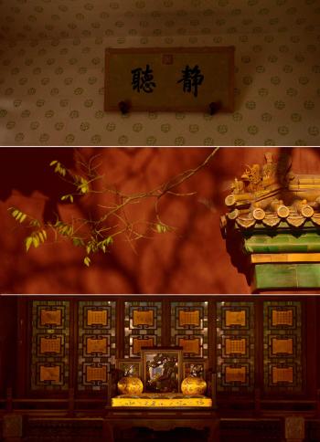 故宫的秋色唯美风景手机壁纸第3张