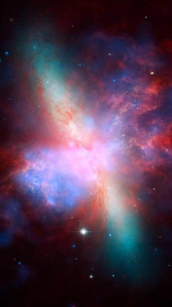 绝美梦幻的星空夜景手机壁纸第3张