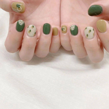 纯色美甲 纯色美甲图片显手白第4张