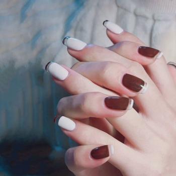 白美甲图片 _ 第(15)张