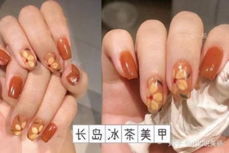 紫美甲图片 _ 第(9)张