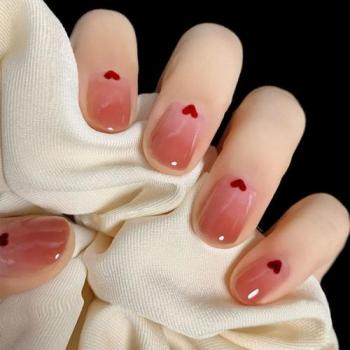 果冻美甲图片大全 冰透果冻美甲图片大全第0张