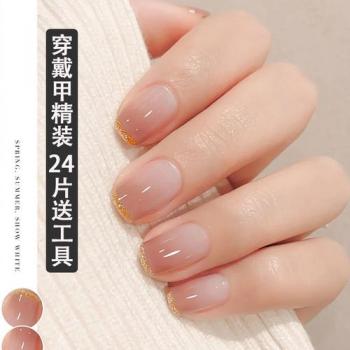 磨砂红色美甲 磨砂红色美甲图片带钻第5张