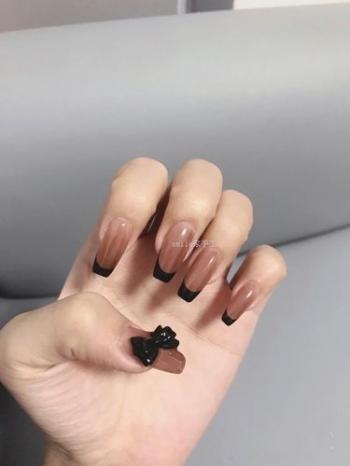 美甲招财猫图片 美甲图招财猫系列第4张
