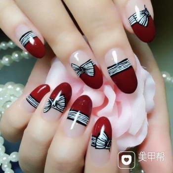 灰美甲图片 _ 第(18)张
