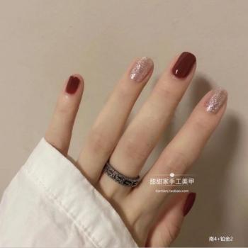 白美甲图片 _ 第(13)张