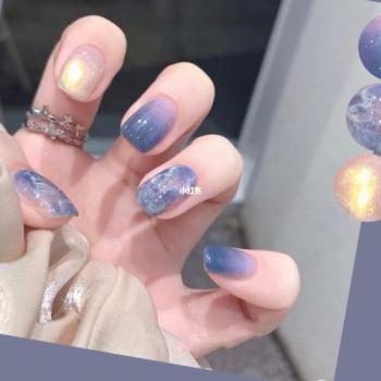 手黑适合什么颜色的美甲 适合手黑的纯色美甲图片第4张