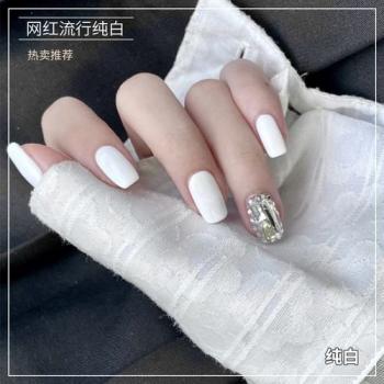 白美甲图片 _ 第(5)张