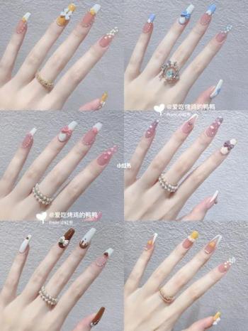 美甲最新款式图片 美甲样子图片大全款式第0张