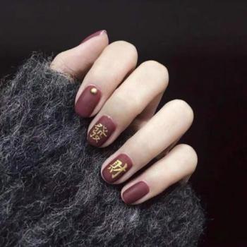 红美甲图片 _ 第(16)张