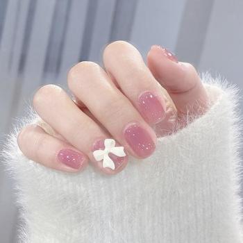 果冻色美甲 果冻色美甲图片2022第2张