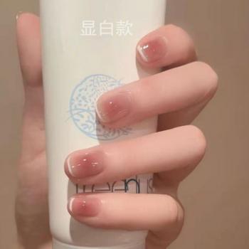 橙美甲图片 _ 第(13)张