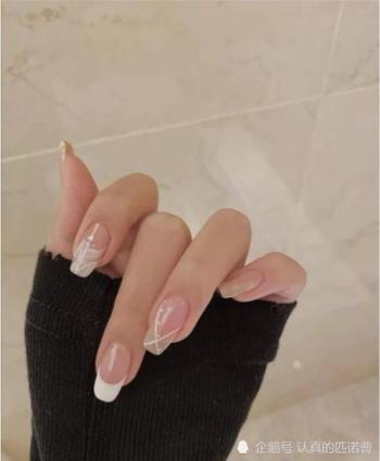 白美甲图片 _ 第(13)张