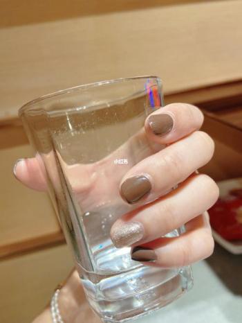 橙美甲图片 _ 第(16)张