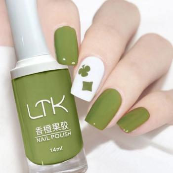 绿美甲图片 _ 第(7)张