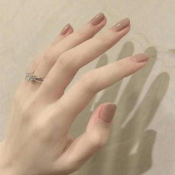 白美甲图片 _ 第(11)张