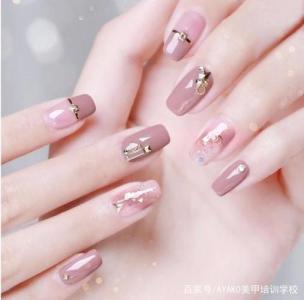 橙美甲图片 _ 第(5)张