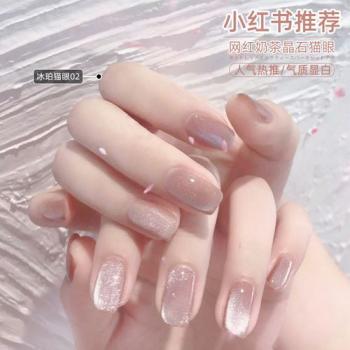 最显白的美甲颜色 美甲显白图片最新款流行色第6张