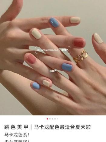 白美甲图片 _ 第(17)张