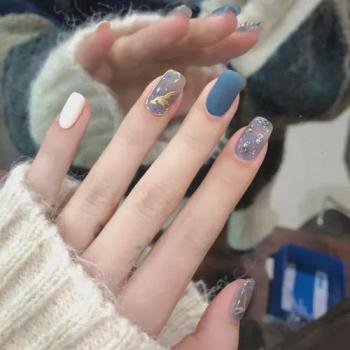 白美甲图片 _ 第(13)张