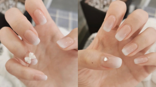 白美甲图片 _ 第(13)张
