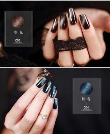 黑美甲图片 _ 第(18)张